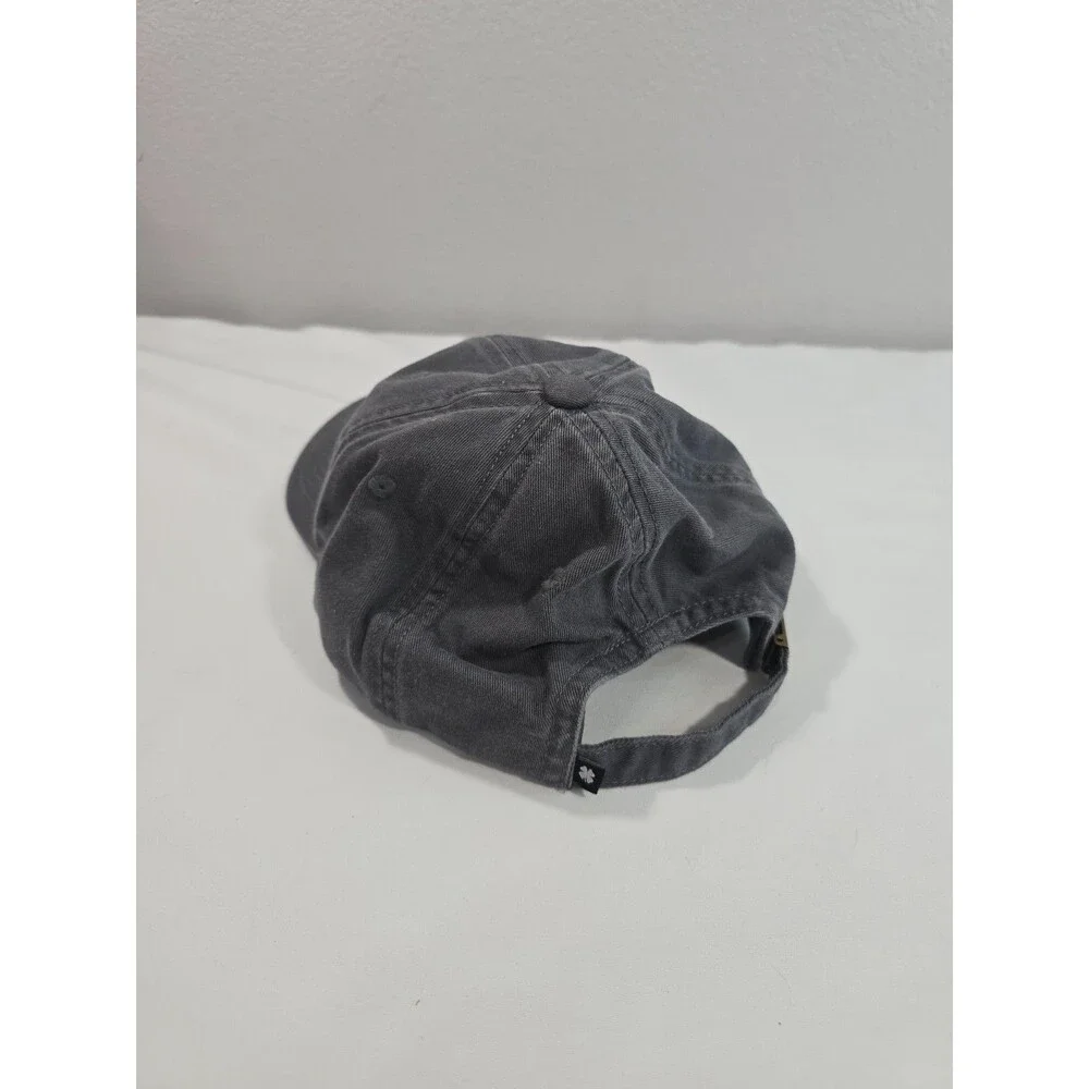 Lucky Brand Hat Gray Fender Guitars Embroidered Baseball Cap Mens One Size